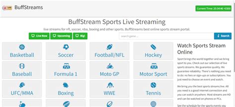 buffstream nfl live stream.